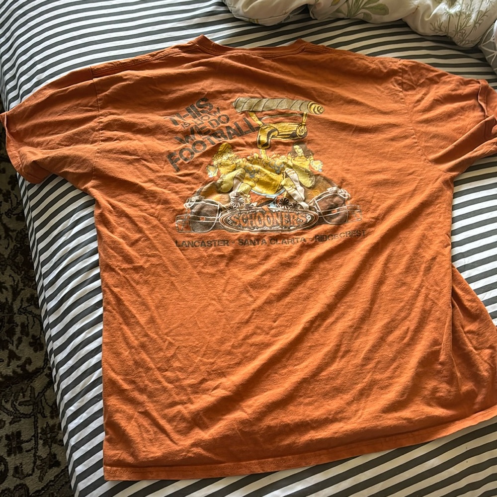 Graphic Tee Football Schooners